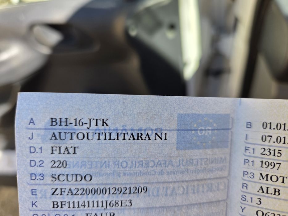 Vând Fiat Scudo frigorific
