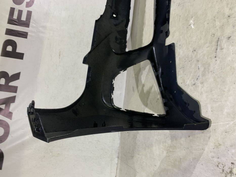 Bara fata BMW Seria 3, G21/G21, M-Sport, 2019, 2020, 2021, 2022, cod origine OE 51118069346, cu gauri pentru senzori de parcare (6). Fisurata usor mijloc jos.