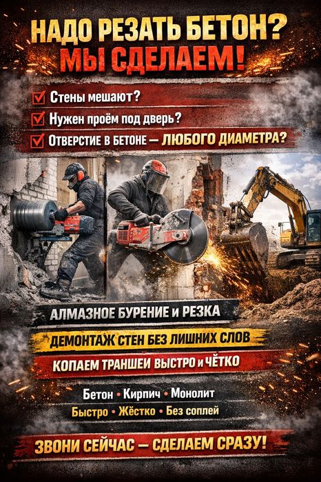 Строительство и демонтаж