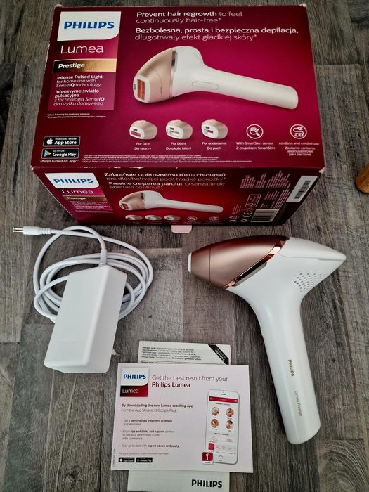 Epilator definitiv IPL Phillips Prestige - set complet