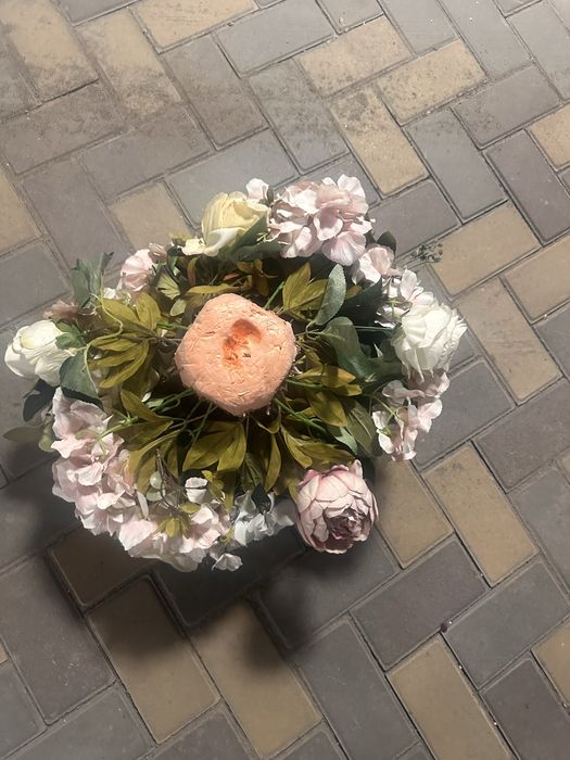 Цветы бу искуственые. 1400