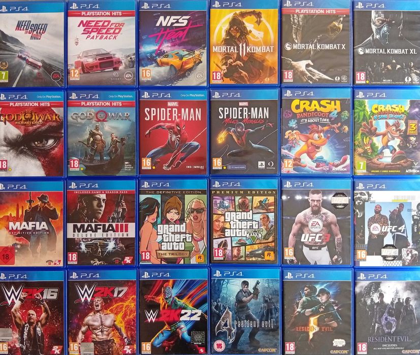 НОВИ Игри за PlayStation 4 PS4 ПС4 PlayStation 5 PS5 ПС5 Плейстейшън!!