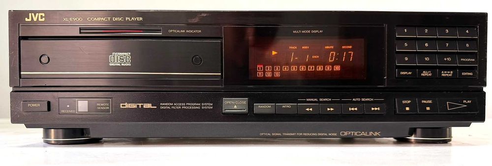 JVC XL-E900 BK Opticalink Made in Japan Vintage DAC Digital Filter CD pt Amplificator