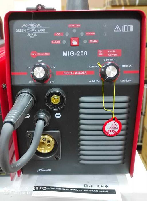 3 в 1, Телоподаващо у-во и Eлектрожен, Аргон,  MIG/MMA/LIFT TIG, 200А