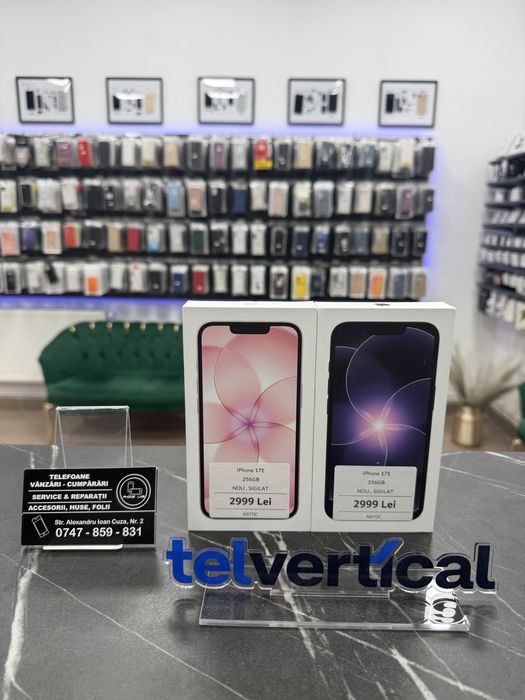 iPhone 17E | 256Gb | NOU | Sigilat | 2 Ani Garantie | phonelab.ro