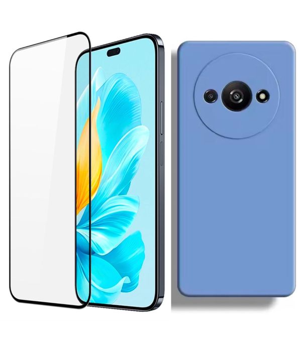 Husa X LEVEL TPU Catifea + Folie Sticla Xiaomi Redmi A3/A5/14C/13C/14C