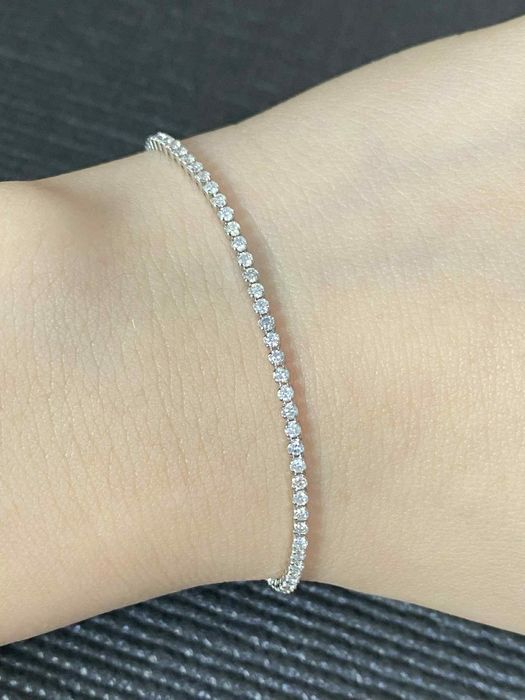 Bratara tennis platina