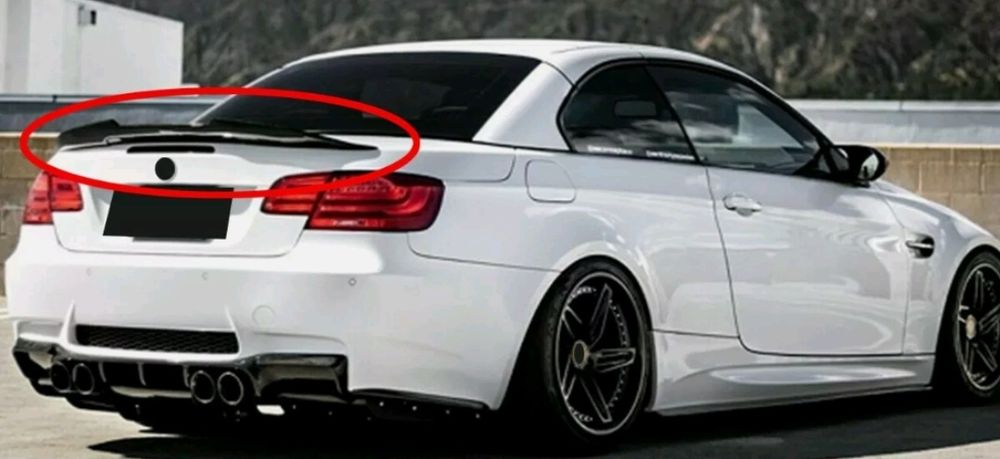 Eleron spoiler codita lip sport BMW Seria 3 E93 PSM high kick M3