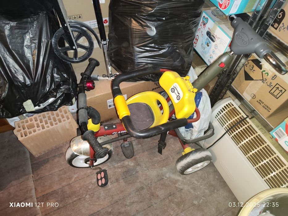 Лятна количка триколка