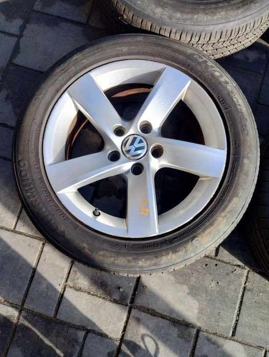 Jante aluminiu 5x112 R16,vw passat b6,b7,b8,golf 6,golf 7,skoda