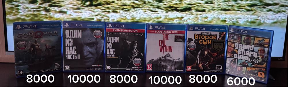 Игры на Sony Playstation 4 pro