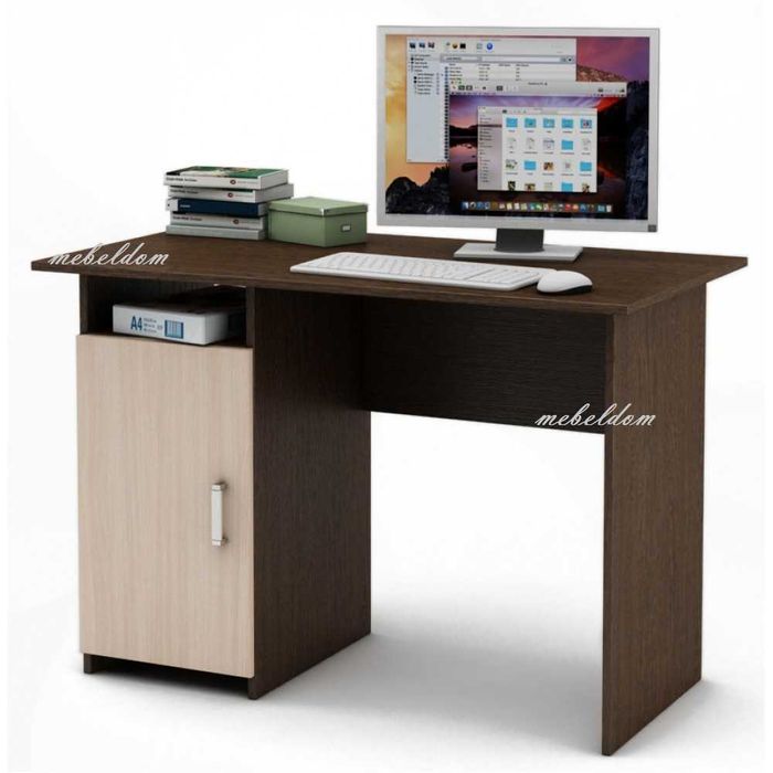 Бюро 110см. с плавна врата(код-1134)