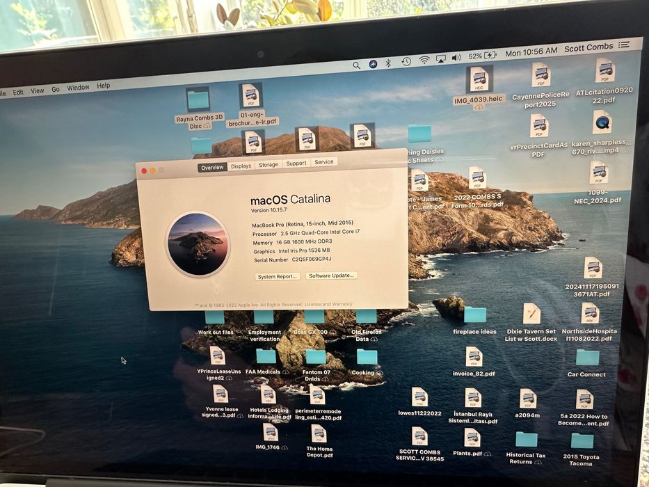 Отличен MACBOOK 15’’ 512GB