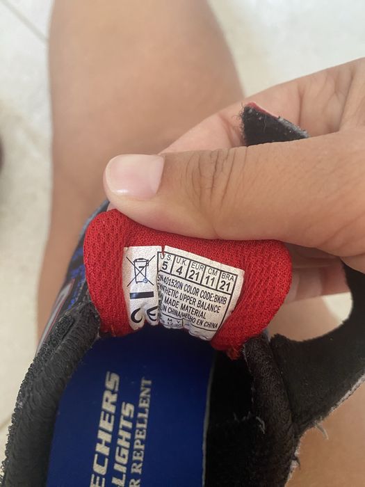 Детски светещи маратонки Skechers S-lights 2 чифта