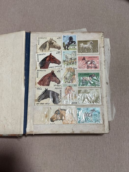 Colecție timbre vechi