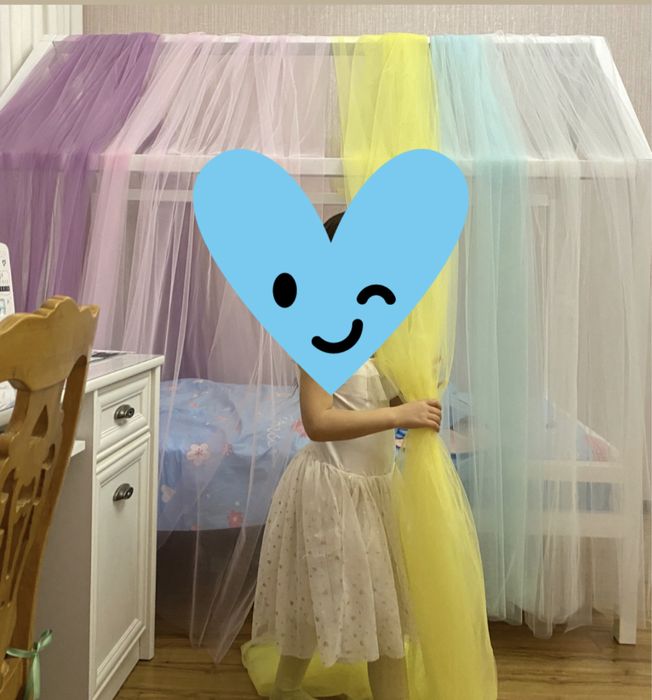 Кровать белая домик срочно