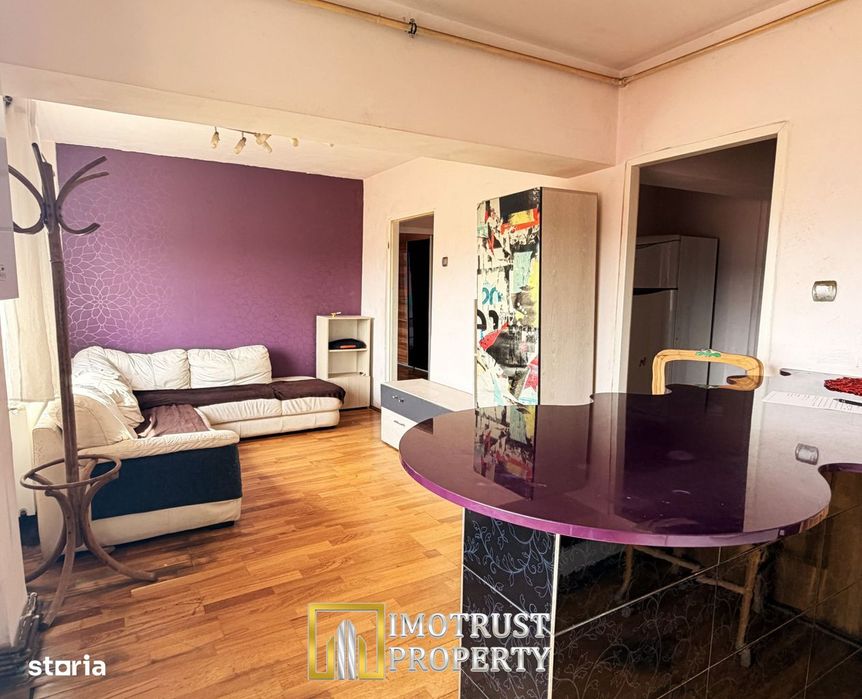 Apartament 3 camere spațios | Etaj 2 | Zonă Tic Tac – Str. Poetului