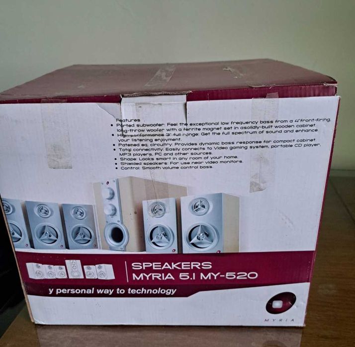 Sistem audio 5.1 Myria MY-520