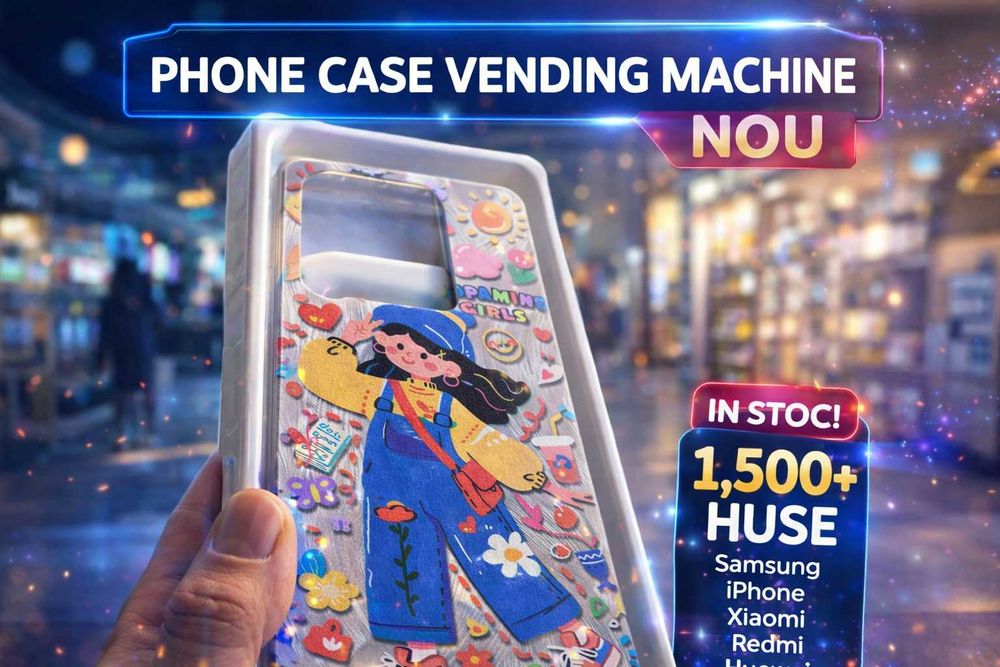 Afacere 2026 – PHONE Case Vending Machine NOU
