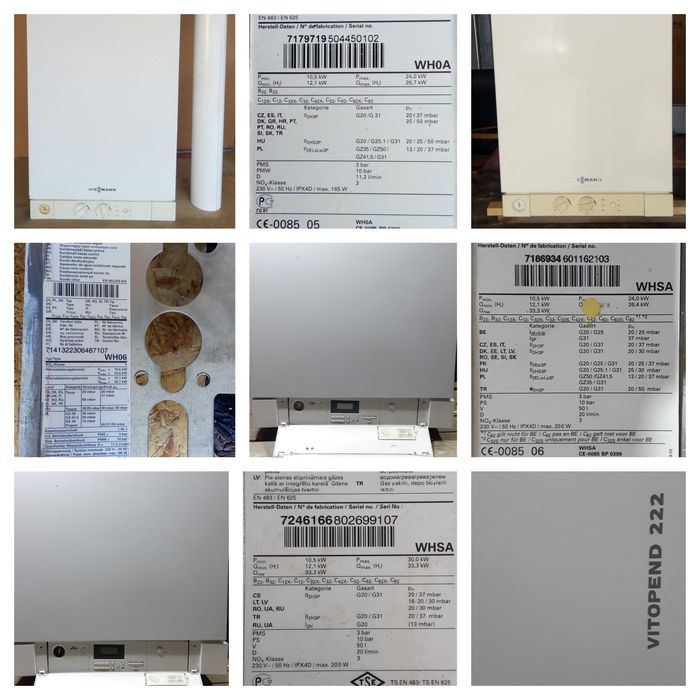 Depozit piese s.h. VIESSMANN diverse modele