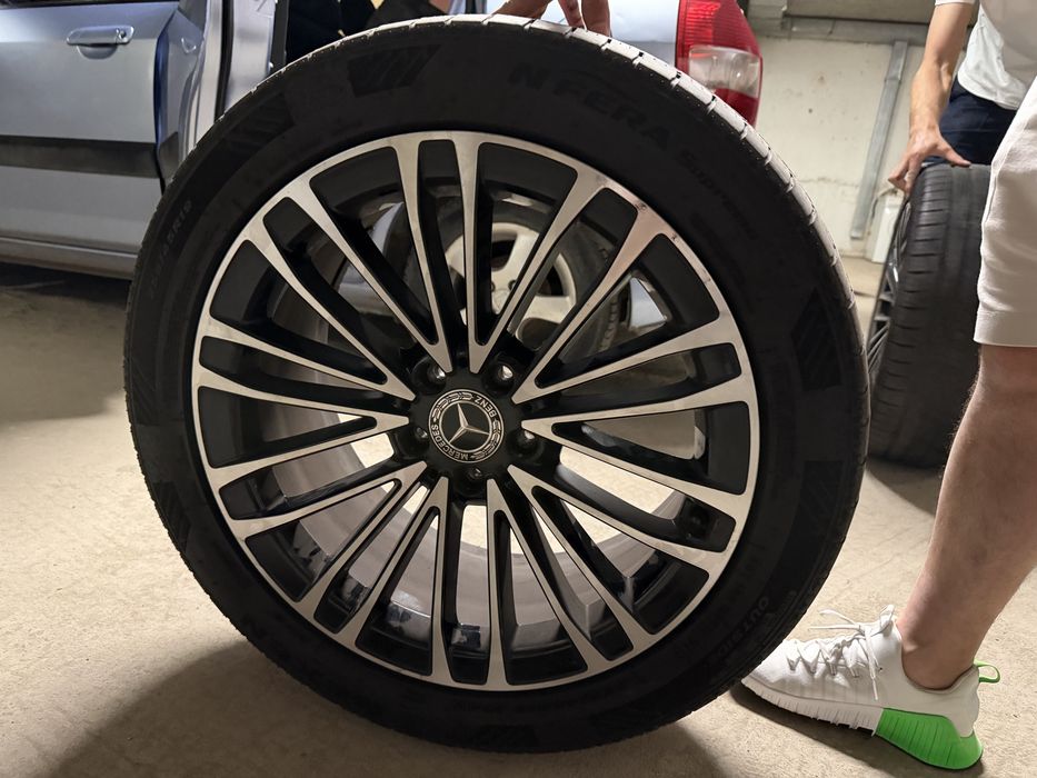 Оригинални джанти Mercedes W223 19” + гуми Nexen 255/45 R19