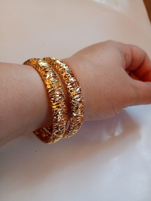 Brățară aurie otel galvanizat, NOUA