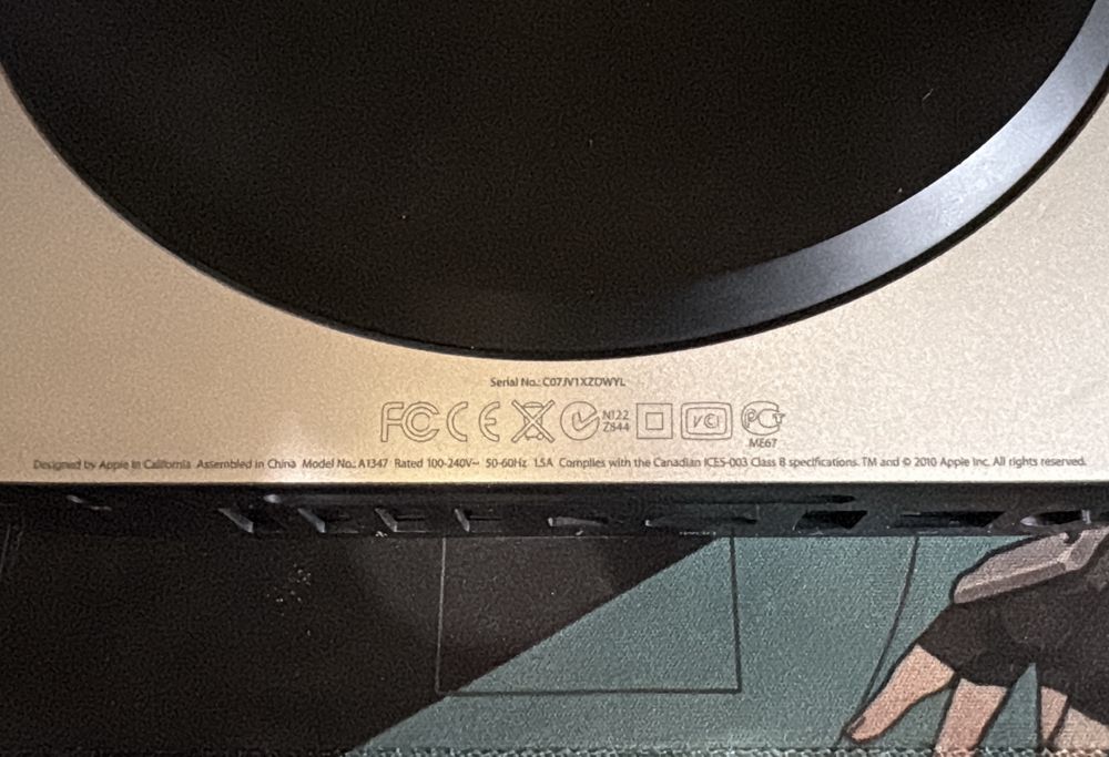 Mac mini 2010 года