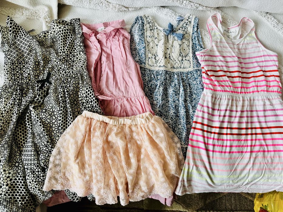 Маркови рокли 4-6 години Zara, H&M, Mayoral, Next