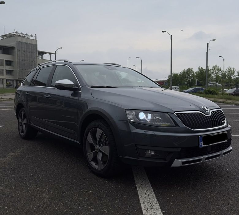 Skoda Octavia Scout DSG AUTOMAT 2.0 TDI  4x4, 2015, EURO 6 fara AD-Blue ^ Revizie + Distributie schimbata