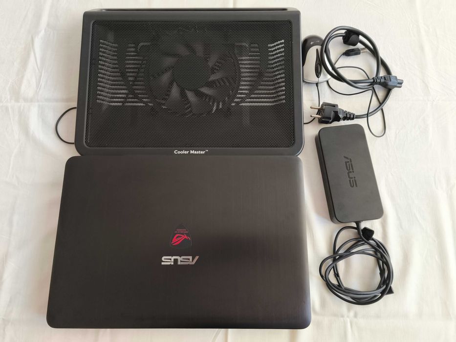 ASUS ROG G551JW Комплект – i7 / 8GB / SSD+HDD / GTX 960M + ПОДАРЪК Охлаждаща Подложка, Мишка и Оригинална Кутия