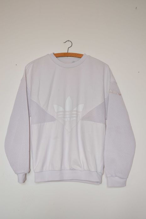 Лек бял суичър Adidas