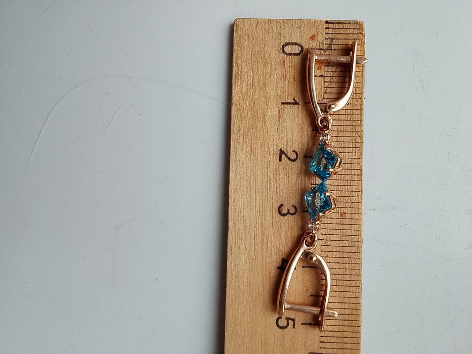 Золотые серьги 585 *