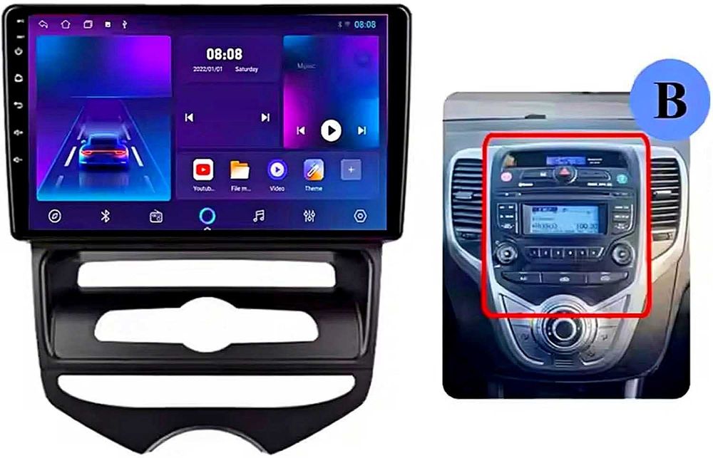 Мултимедия за Hyundai IX20 Android навигация плеър 2DIN Hyundai IX20