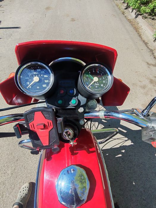 Мотоцикл Ява 12 вольт.