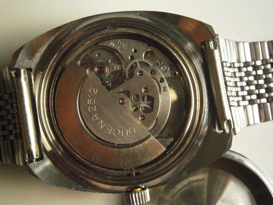 DUGENA, automatic, 36,5 mm, PUW 1561, 25 jewels, Pfortzheimer, Germany