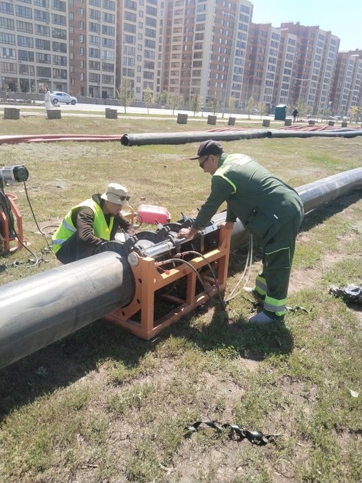 Сварка ПНД труб от 63 мм до 400 мм