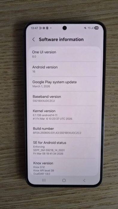 Samsung S24 5G Dual Sim Onyx Black 128 GB