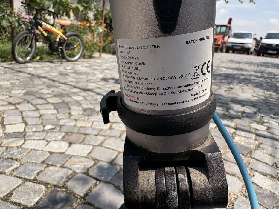 Vand trotineta electrica!