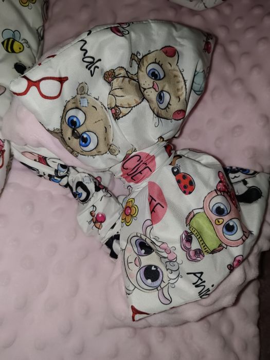 Комбинезон с одеялом для девочки