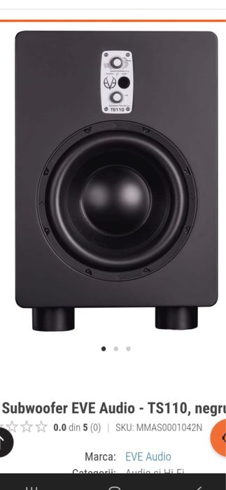 Subwoofer EVE Audio TS110