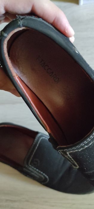 Школьные туфли кожа