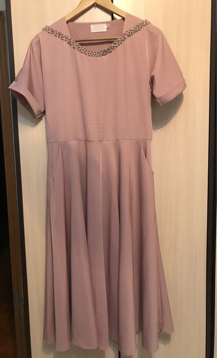 Платье пудра