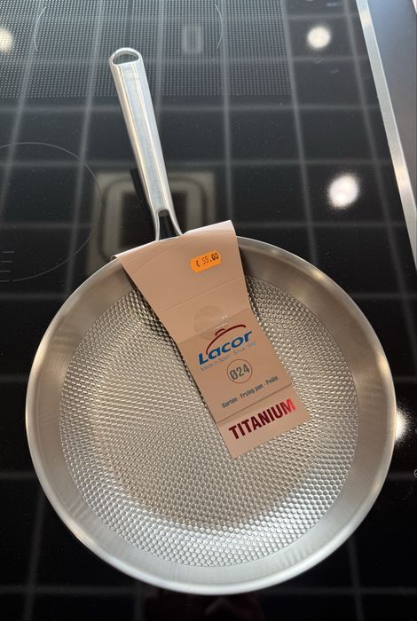 Титаниев тиган, трислоен, незалепващ, Ф24 Lacor