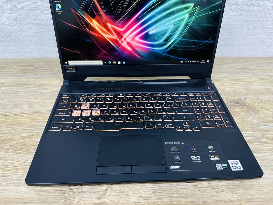 ASUS TUF Core i5-10Gen+GTX1650 Мощный, Геймеоский ноутбук для Игр