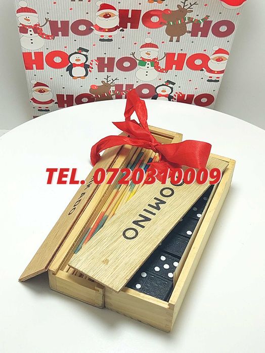 Pachet De Sarbatori  Joc Marocoo mikadoSi Domino  Transport Gra