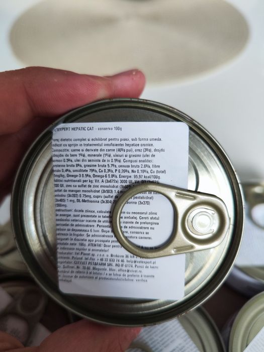 Mancare hepatica pisici VetExpert
