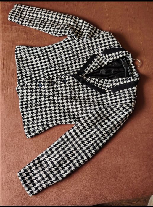 Sacou dama carouri lana