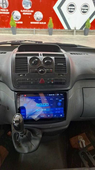 Navigatie Android Mercedes Vito Waze YouTube Carplay