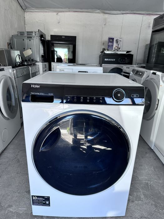 Сушилня +гаранция 1 година. Haier Термопомпа 10кг. КЛАС А++. Безплатна доставка  за София