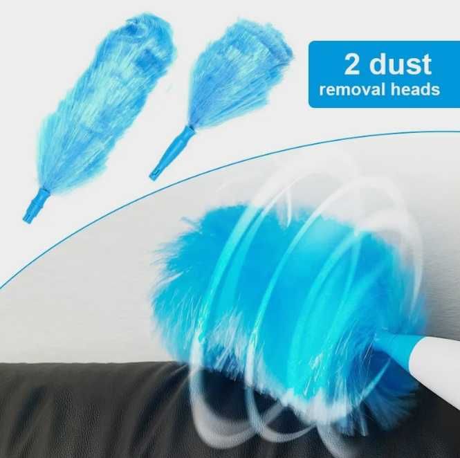 Вращающаяся щетка метелка для удаления пыли Spin Duster du40
